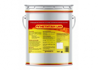 Покрытие огнезащитное для кабелей, мет. ведро 15 кг | Огнетитан LMR | OSTEC