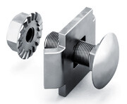 Соединитель проволочного лотка 20 одинарный крепежный комплект, Сендзимир цинк | СПЛО-20-СЦ | Ostec