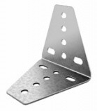 Уголок монтажный, толщ. 2,0 мм, гор. цинк | УМ-2,0-ГЦ | Ostec