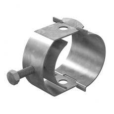 Кабельный хомут замковый 36-44 мм, Сендзимир цинк | КХЗ-36-44-СЦ | OSTEC