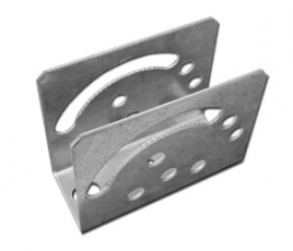 Поворотно-потолочный держатель, толщ. 2,0 мм, Сендзимир цинк | ППД-2,0-СЦ | OSTEC