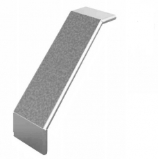 Крышка к угловому соединителю внешнему к лотку УЛ 500, толщ. 1,0 мм, гор. цинк | КУСВР90-500-1,0-ГЦ | Ostec