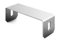 Скоба внутренняя 200 мм, толщ. 2,0 мм, гор. цинк | СВ-200-2,0-ГЦ | Ostec