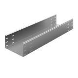 Лоток неперфорированный 400х150х3000, толщ. 1,0 мм, Сендзимир цинк | УЛН-400х150х3000-1,0-СЦ | Ostec