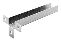 Суппорт напольный 250 мм, толщ. 2,0 мм, гор. цинк | СПН-2,0-ГЦ | OSTEC