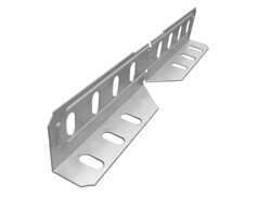 Соединитель универсальный изменяемый для лотка высотой 50 мм, толщ. 0,9 мм, Сендзимир цинк | СЛУИ-50-0,9-СЦ | Ostec