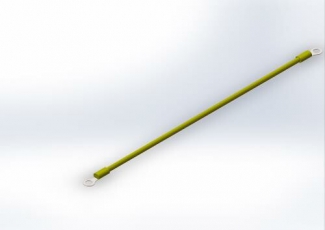 Проводник заземляющий универсальный 6х200мм | ЗПУ 6х200 | OSTEC