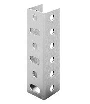 Настенная планка подвеса 120 мм, толщ. 2,0 мм, Сендзимир цинк | НПП-120-2,0-СЦ | Ostec