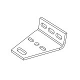 Уголок монтажный поворотный (неоцинк.) | УМПч | Ostec