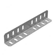 Соединитель лотковый универсальный для лотка высотой 80, 100 мм, толщ. 1,2 мм, гор. цинк | СЛУ-80-100-1,2-ГЦ | Ostec
