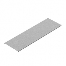 Крышка к лотку ПЛК 300х15х3000 под заземление (1,0 мм) (горячий цинк) | КПЛКзгц-300 (1 мм) | Ostec