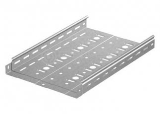 Лоток перфорированный 300х50х2500х0,7мм | ЛПМЗТ(М)-300х50пр | OSTEC