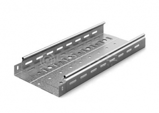 Лоток перфорированный 200х50х2500х0,7мм | ЛПМЗТ(М)-200х50пр | OSTEC