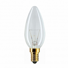 Лампа накаливания ЛОН Stan 40W E14 230V B35 CL 1CT/10X10 | 926000006814 | PHILIPS