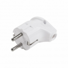 Вилка угловая с/з белая 16 А PROCONNECT | 11-1058-1 | PROconnect