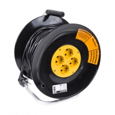 Удлинитель силовой на катушке 4 гнезда с/з 20 м 3х1 мм? STANDART PROCONNECT | 11-7604 | PROconnect