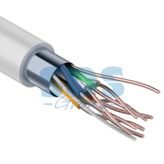 Кабель FTP PROconnect 4PR 24AWG, CCA, CAT5e, PVC, серый, бухта 25 м | 01-0142-3-25 | PROconnect