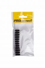 Колодка клеммная КВ-4 3А 4мм PP(полипропилен) черный PROCONNECT Индивидуальная упаковка1 шт | 07-5004-2-9 | PROconnect