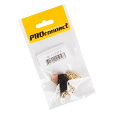 Выключатель для настенного светильника с цепочкой 270 мм «Gold» индивидуальная упаковка 1 шт. PROCONNECT | 32-0102-9 | PROconnect