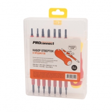 Набор отверток (8 предметов) PROconnect | 12-4773 | PROconnect