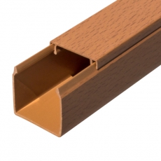 Кабель-канал бук 2-й замок 40х40 (60м/уп) | PR.025441 | Промрукав