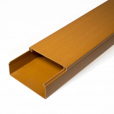 Кабель-канал бук 2-й замок в п/э 80х40 (12 м/уп) | PR03.0204 | Промрукав