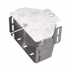 Переходник симметричный с крышкой Стандарт 200х100х100 | PR16.0475 | Промрукав