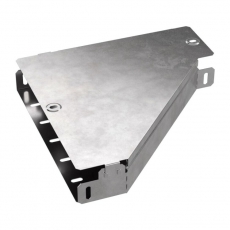 Переходник левый с крышкой Стандарт 300х100х50 | PR16.0495 | Промрукав