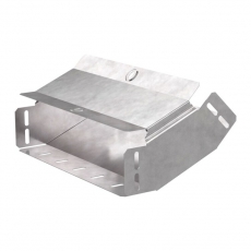 Угол вертикальный внутренний 45 градусов с крышкой Стандарт 300х80 | PR16.0450 | Промрукав