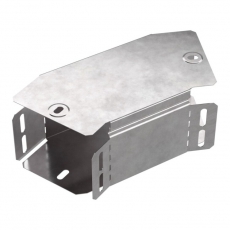 Угол горизонтальный 45 градусов с крышкой Стандарт 100х80 | PR16.0424 | Промрукав