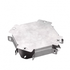 Х-образный ответвитель с крышкой Стандарт 100х50 | PR16.0456 | Промрукав