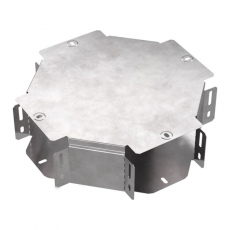 Х-образный ответвитель с крышкой Стандарт 150х100 | PR16.0461 | Промрукав