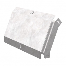 Угол вертикальный внешний 45 градусов с крышкой Стандарт 400х50 | PR16.0574 | Промрукав