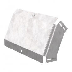 Угол вертикальный внешний 45 градусов с крышкой Стандарт 400х80 | PR16.0575 | Промрукав