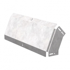 Угол вертикальный внешний 45 градусов с крышкой Стандарт 600х100 | PR16.0582 | Промрукав