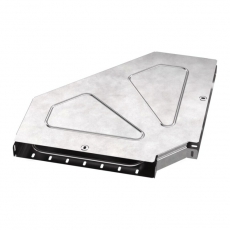 Угол горизонтальный 90 градусов с крышкой Стандарт 400х50 | PR16.0622 | Промрукав