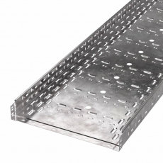 Лоток перфорированный Стандарт 500х80х3000 (1,0 мм) (6 м/уп) | PR16.0018 | Промрукав
