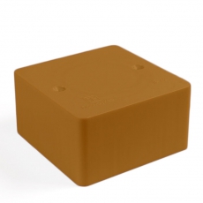 Коробка универсальная для кабель-канала безгалогенная (HF) бук 85х85х45 (152шт/кор) | 40-0460-8001 | Промрукав