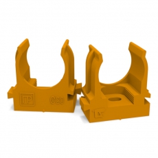 Крепеж-клипса для труб для монтажного пистолета оранжевая д20 (100шт/900шт уп/кор) | PR13.0152 | Промрукав