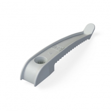 Держатель кабеля односторонний для прямого монтажа серый (20шт/240шт уп/кор) | PR13.0380 | Промрукав