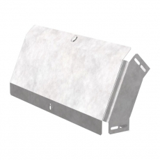 Угол вертикальный внешний 45 градусов с крышкой Стандарт 500х80 | PR16.0578 | Промрукав