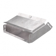 Угол вертикальный внутренний 45 градусов с крышкой Стандарт 400х80 | PR16.0593 | Промрукав