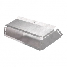 Угол вертикальный внутренний 45 градусов с крышкой Стандарт 600х100 | PR16.0600 | Промрукав