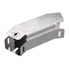 Угол горизонтальный 45 градусов с крышкой Стандарт 50х50 | PR16.0571 | Промрукав