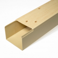 Кабель-канал сосна 2-й замок в п/э 80х60 (8 м/уп) | PR03.0190 | Промрукав