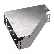 Переходник левый с крышкой Стандарт 300х100х80 | PR16.0498 | Промрукав