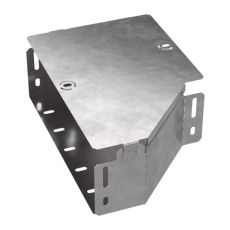 Переходник левый с крышкой Стандарт 300х200х100 | PR16.0503 | Промрукав