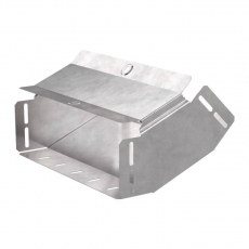 Угол вертикальный внутренний 45 градусов с крышкой Стандарт 300х100 | PR16.0542 | Промрукав