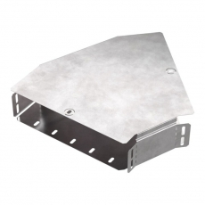 Угол горизонтальный 45 градусов с крышкой Стандарт 300х80 | PR16.0430 | Промрукав