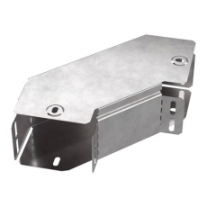 Угол горизонтальный 90 градусов с крышкой Стандарт 100х80 | PR16.0412 | Промрукав